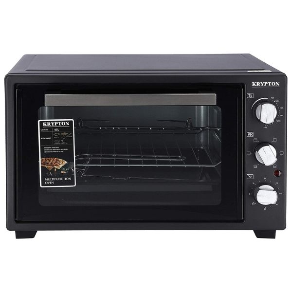 Krypton Electric Kitchen Oven With Powerful Rotisserie 45L 2000 W KNO6246 - BlackKitchen AppliancesThe Krypton Electric Oven includes multiple cooking modes for all your healthier cooking needs. Fast & Even HeatingKrypton Electric Oven can ne heated fast